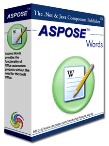 Aspose.Words for Java Screenshot